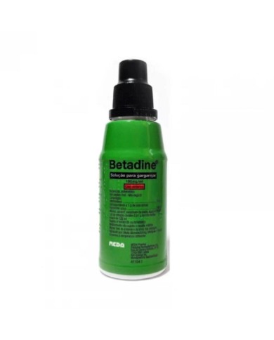 BETADINE SOLUÇÃO PARA GARGAREJAR 100MG/ML 125 ML