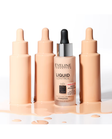 EVELINE LIQUID CONTROL BASE SÉRUM NR 60 SUNNY BEIGE 32 ML