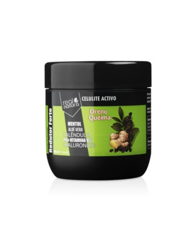 REAL NATURA DRENOQUEIMA CELULITE ATIVO 500ML