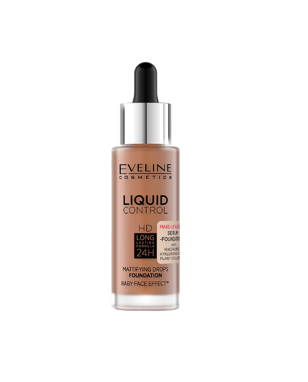 EVELINE LIQUID CONTROL BASE SÉRUM NR 65 TOFFE 32 ML