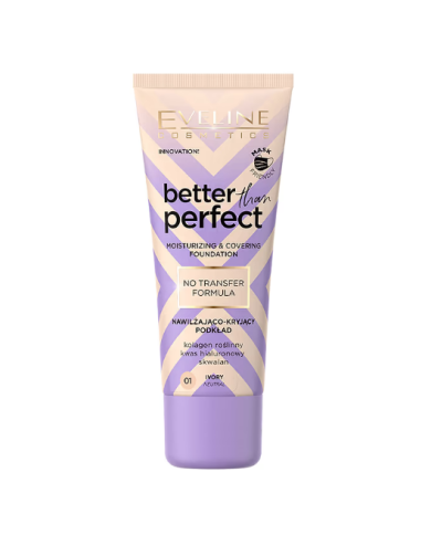 EVELINE BETTER THAN PERFECT BASE NR 1 IVORY 30 ML