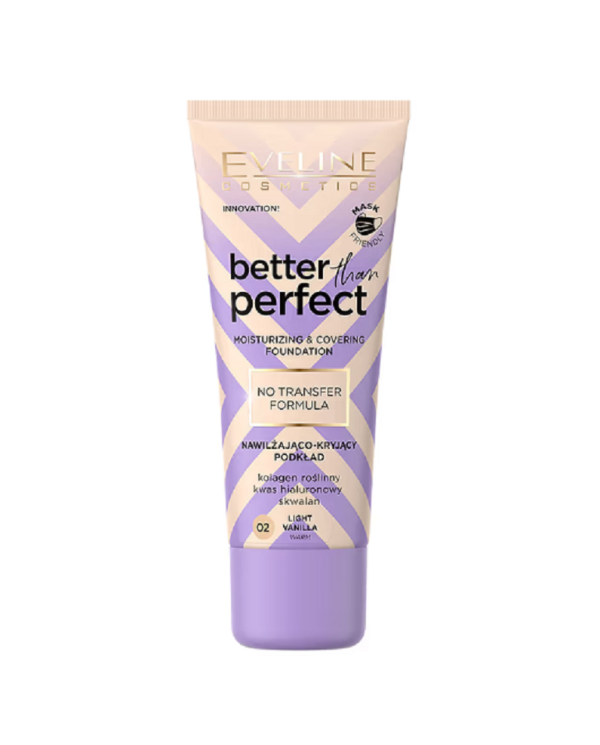 EVELINE BETTER THAN PERFECT BASE NR 02 LIGHT 30 ML
