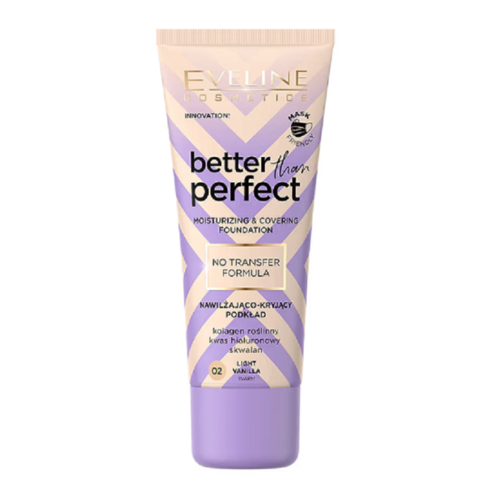 EVELINE BETTER THAN PERFECT BASE NR 02 LIGHT 30 ML