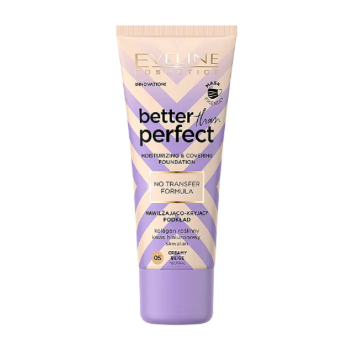 EVELINE BETTER THAN PERFECT BASE NR 05 CREAMY BEIGE 30 ML