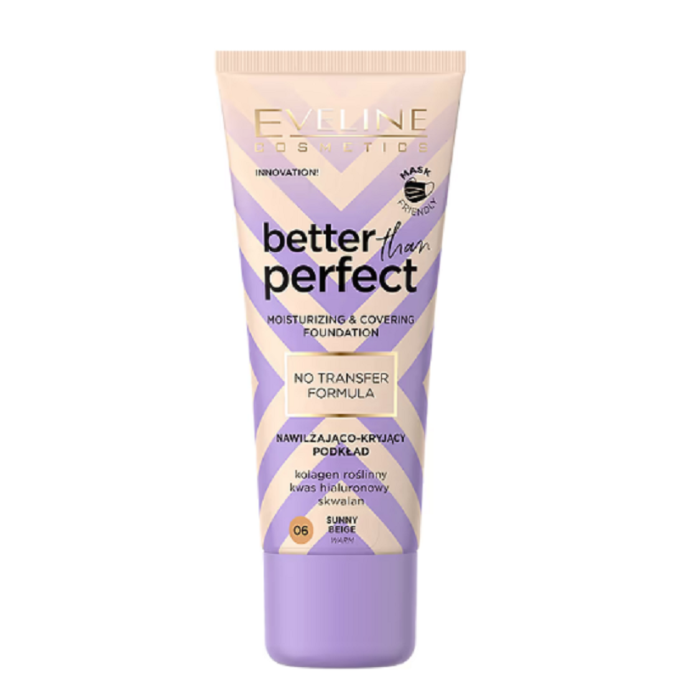 EVELINE BETTER THAN PERFECT BASE NR 06 SUNNY BEIGE 30 ML