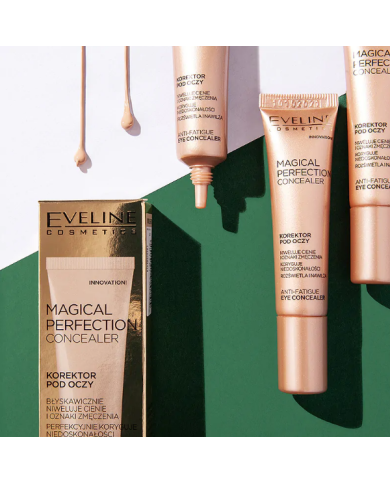 EVELINE MAGICAL PERFECTION CORRETOR DE OLHEIRAS LIGHT VANILLA 15ML