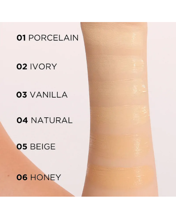 EVELINE SELFIE TIME BASE E CORRETOR 2 EM 1 NR 06 HONEY 30 ML