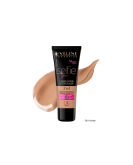 EVELINE SELFIE TIME BASE E CORRETOR 2 EM 1 NR 06 HONEY 30 ML