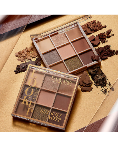 EVELINE LOOK UP BUT WHY NOT? PALETTE SOMBRA 9 CORES