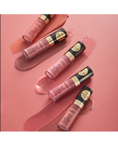 EVELINE WONDER MATCH BATOM E BLUSH LÍQUIDO NR 1 4,5 ML