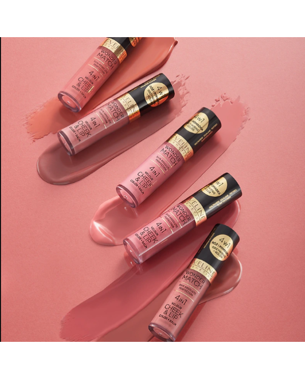 EVELINE WONDER MATCH BATOM E BLUSH LÍQUIDO NR 2 4,5 ML