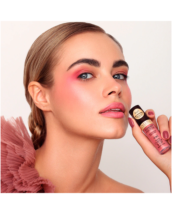 EVELINE WONDER MATCH BATOM E BLUSH LÍQUIDO NR 3 4,5 ML