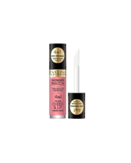 EVELINE WONDER MATCH BATOM E BLUSH LÍQUIDO NR 3 4,5 ML