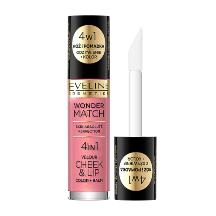 EVELINE WONDER MATCH BATOM E BLUSH LÍQUIDO NR 3 4,5 ML