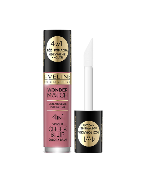 EVELINE WONDER MATCH BATOM E BLUSH LÍQUIDO NR 4 4,5 ML