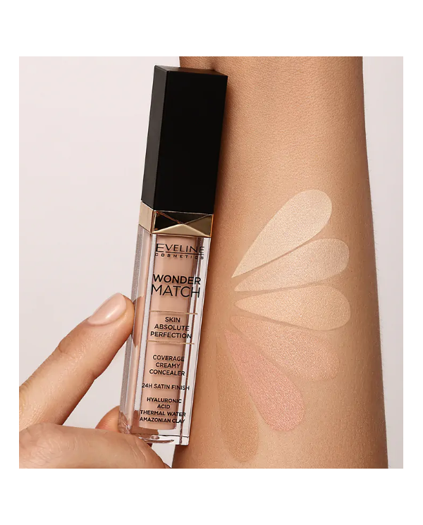 EVELINE WONDER MATCH CORRETIVO LÍQUIDO NR 25 SAND NUDE 6,8 ML