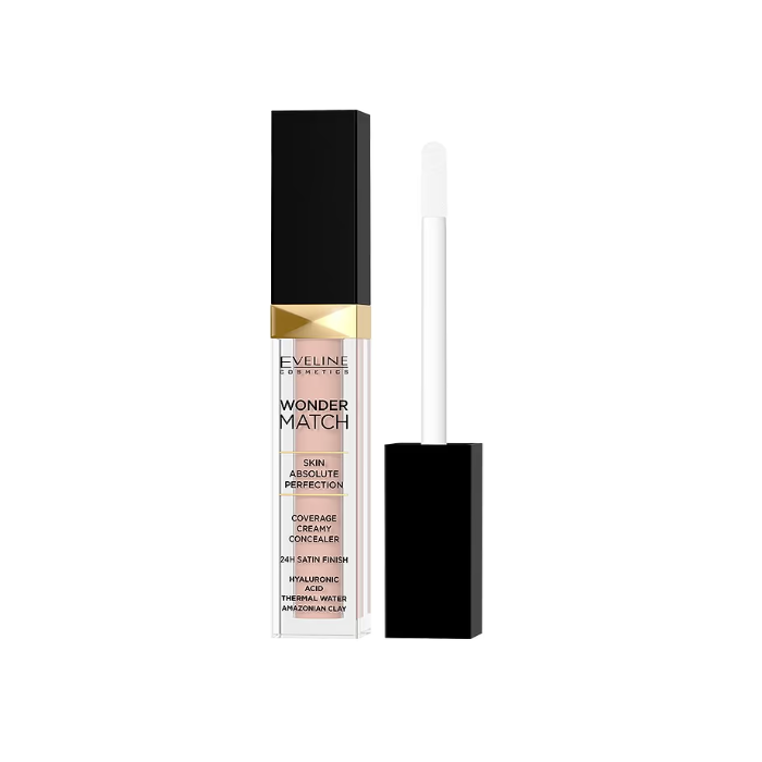 EVELINE WONDER MATCH CORRETIVO LÍQUIDO NR 25 SAND NUDE 6,8 ML