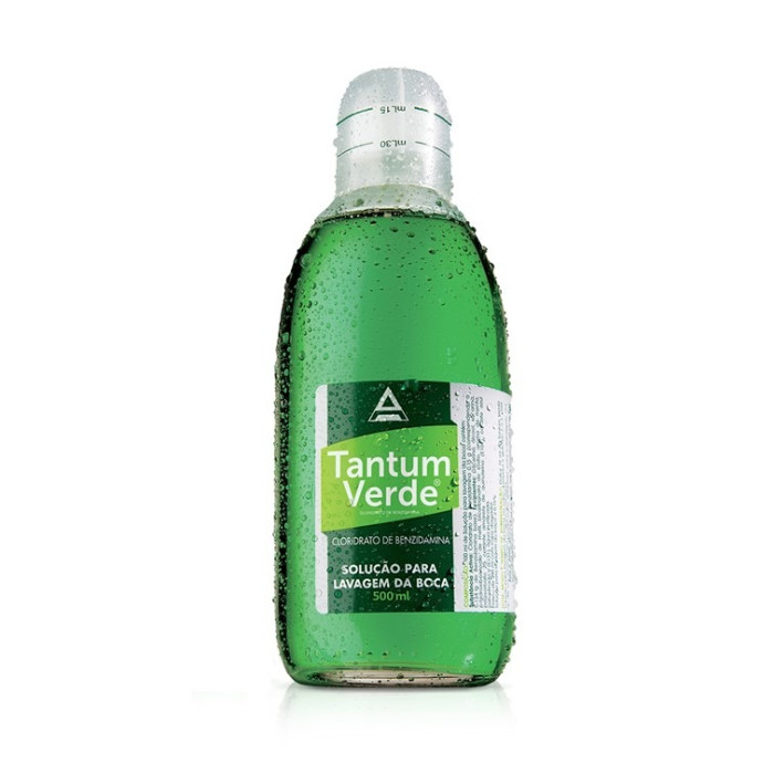 TANTUM VERDE 1.5 MG /ML SOLUÇÃO LAVAGEM DA BOCA 500 ML