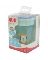 NUK COPA MÁGICA +8M - LEÓN VERDE AZUL 230 ML