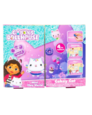 GABBY SET MINI MUNDO ARGILA CAKEY CAT +5ANOS