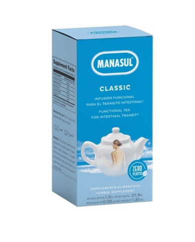INFUSÃO MANASUL CLASSIC 25 SAQUETAS