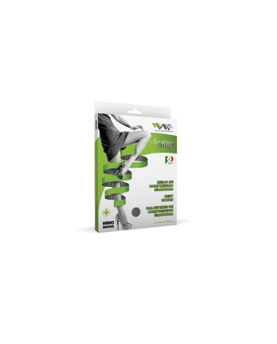 MEIAS DE COMPRESSÃO GRADUADA REF. 6505-AT NATURAL T-5/XL  PAGUE 1 LEVE 2