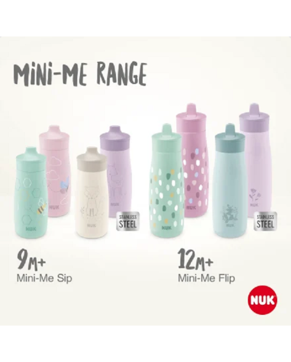 VASO SIP NUK MINI-ME 9+ VERDE 300ML