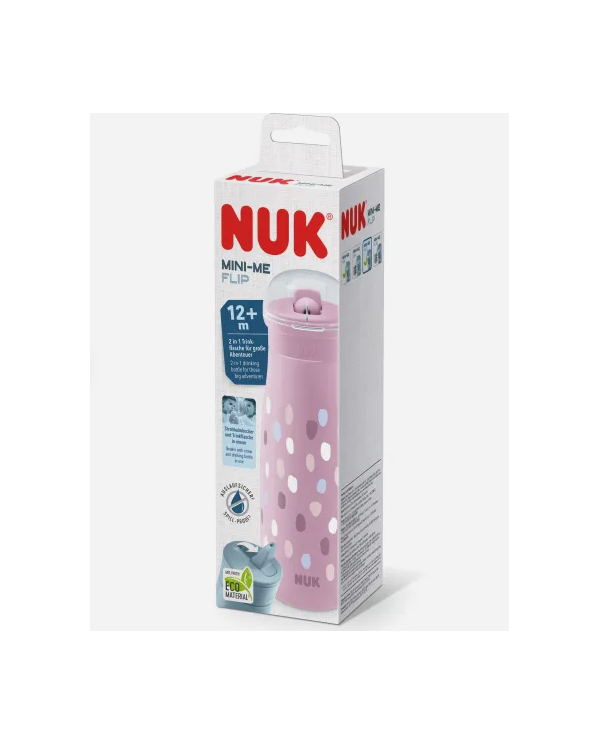 NUK MINI-ME FLIP CUP 12+ ROSA 450ML