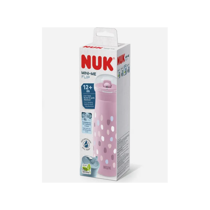 NUK MINI-ME FLIP CUP 12+ ROSA 450ML