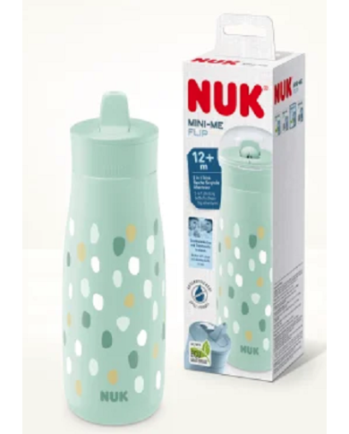 NUK MINI-ME FLIP CUP 12+ VERDE 450ML