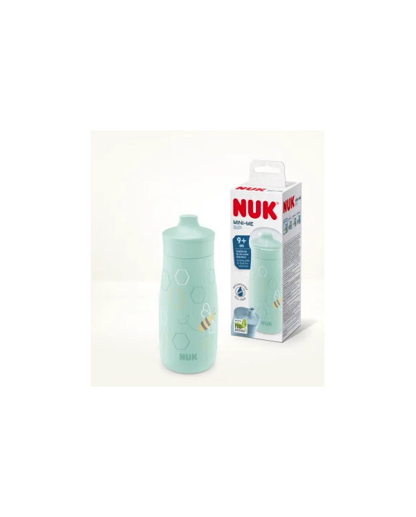VASO SIP NUK MINI-ME 9+ VERDE 300ML