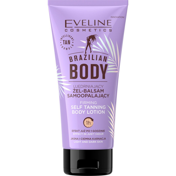 EVELINE BRAZILIAN BODY GEL AUTOBRONZEADOR C/EFEITO REAFIRMANTE  150 ML