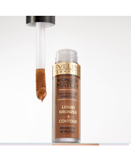EVELINE WONDER MATCH BRONZER LÍQUIDO E CONTORNO NR 02 -4,5 ML