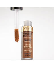 EVELINE WONDER MATCH BRONZER LÍQUIDO E CONTORNO NR 02 -4,5 ML