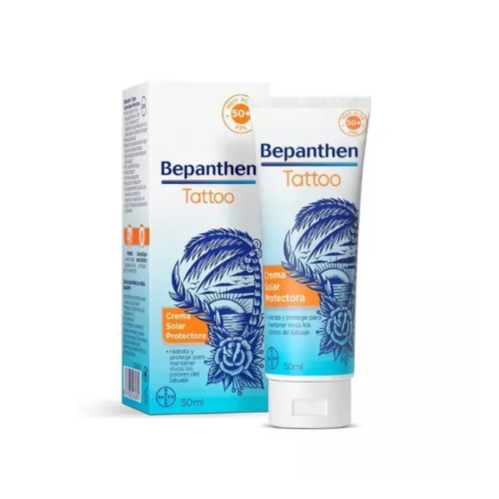 BEPANTHENE TATTO CREME PROTETOR SOLAR 50ML