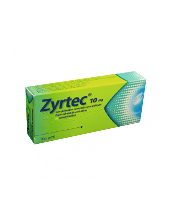 ZYRTEC 10MG 20 COMPRIMIDOS