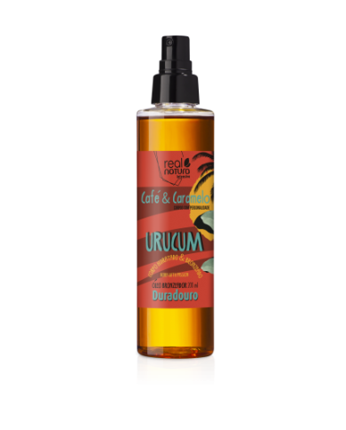 REAL NATURA BRONZEADOR URUCUM CAFÉ E CARAMELO 200ML
