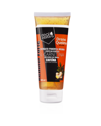 REAL NATURA DRENOQUEIMA GEL ATIVO 2º PASSO 200ML