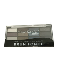 MISS EUROPE SOMBRA DE OLHOS COM 12 CORES Nº1 BRUN FONCÉ 12X1G