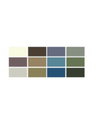 MISS EUROPE SOMBRA CON 12 COLORES Nº1 MARRÓN OSCURO 12X1G