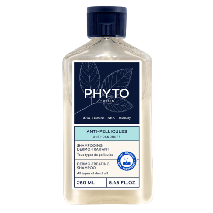 PHYTO ANTI-PELLICULES CHAMPÔ ANTICASPA 250ML