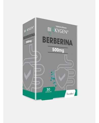 BIOKYGEN BERBERINA 500MG 30 CÁPSULAS
