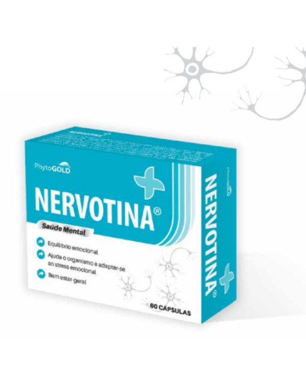 NERVOTINA® SAÚDE MENTAL 60 CAPSULAS PHYTOGOLD