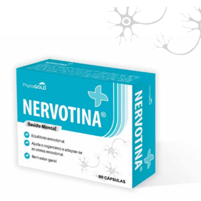 NERVOTINA® SAÚDE MENTAL 60 CAPSULAS PHYTOGOLD
