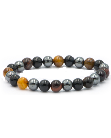 Pulseira Proteção 3 Poderes (triplo poder) 6mm 1unid