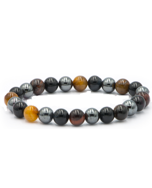 PULSERA DE PROTECCIÓN TRIPLE PODER(6mm) 1 UNIDAD