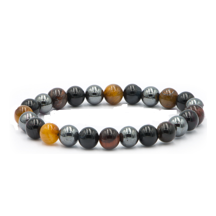 PULSERA DE PROTECCIÓN TRIPLE PODER(6mm) 1 UNIDAD