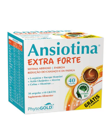 ANSIOTINA EXTRA FUERTE 30 AMPOLLAS + 10 GRATIS