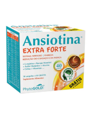 ANSIOTINA EXTRA FORTE 30 AMPOLAS + 10 GRÁTIS