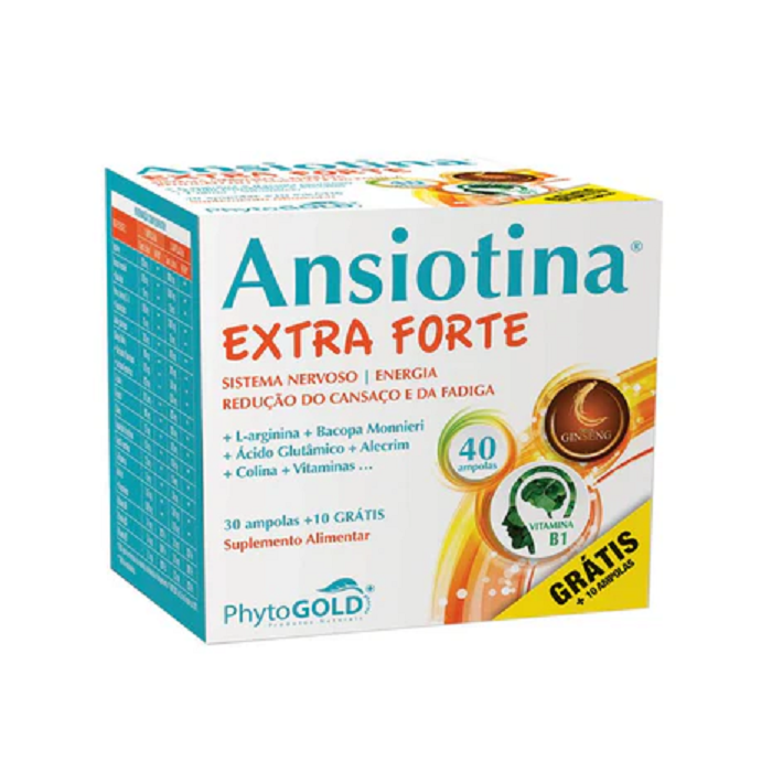 ANSIOTINA EXTRA FUERTE 30 AMPOLLAS + 10 GRATIS